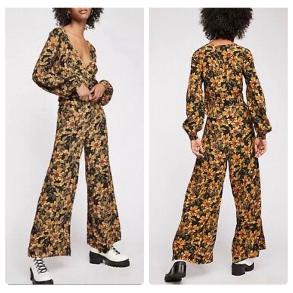 Free People Love Letter 2pc pants outfit